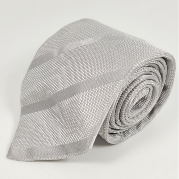 Giorgio Armani Other - GIORGIO ARMANI | 100% silk silver tie